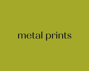 metal prints available in different sizes. custom sizing available for an extra charge